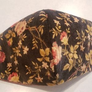 Adult Face Mask floral comfortable ear loops